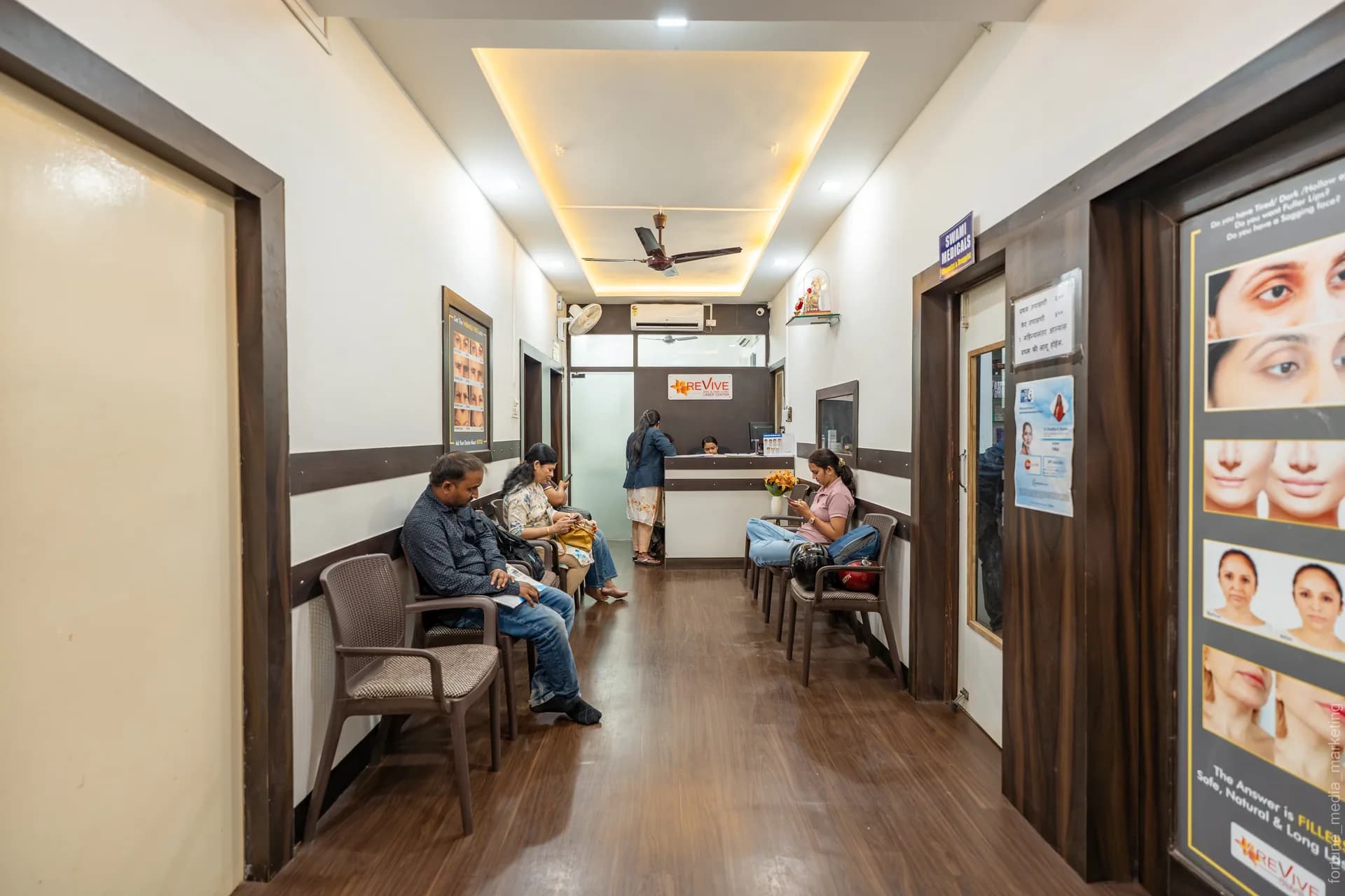 Revive Clinic Luxury Interior Backdrop